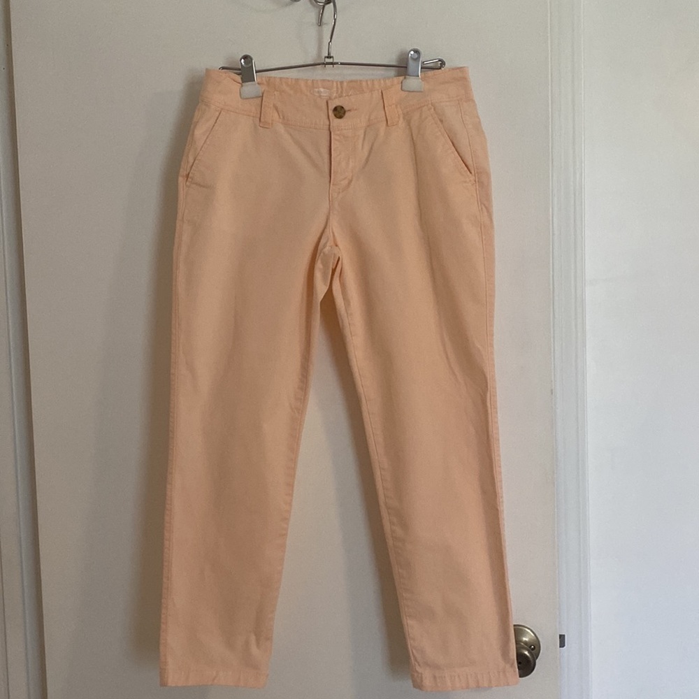 Old Navy peach pants 4 regular